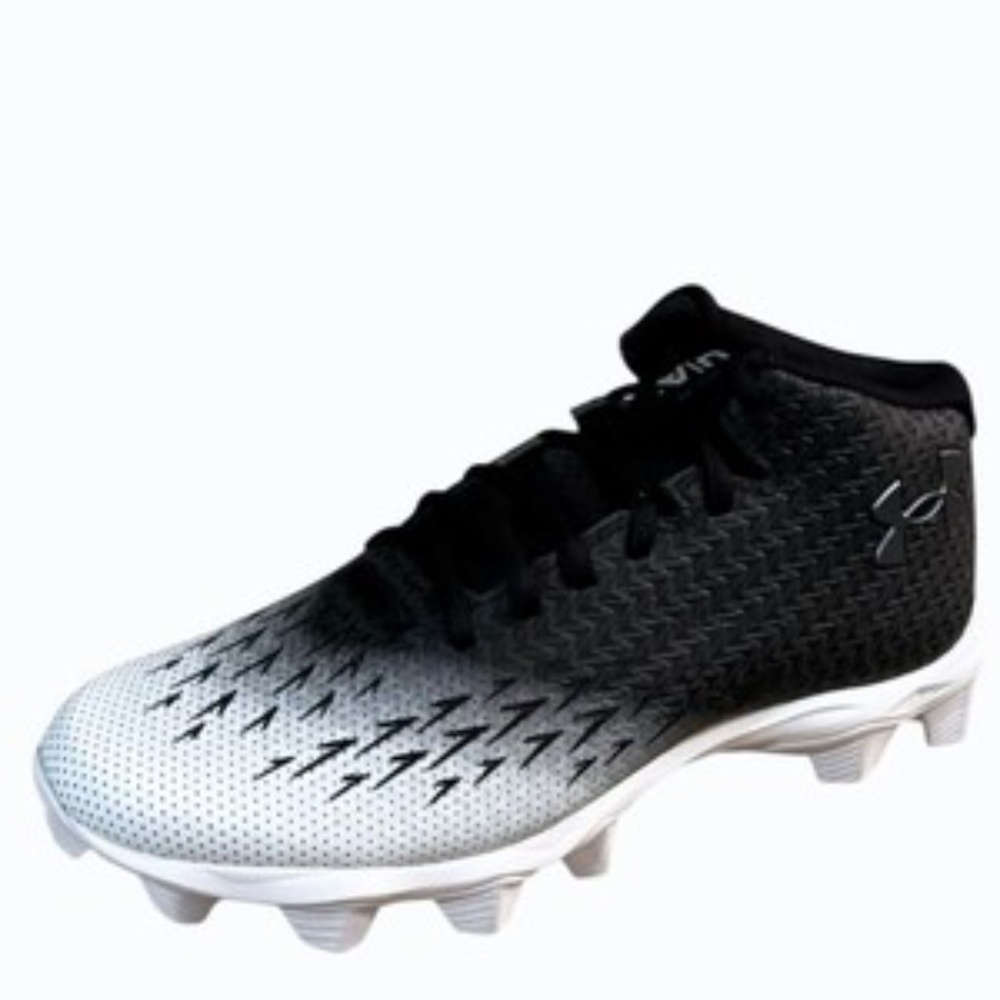 Under Armour Spotlight Franchise Rm 4‎ Jr Boys Football Cleats Size 6 Black